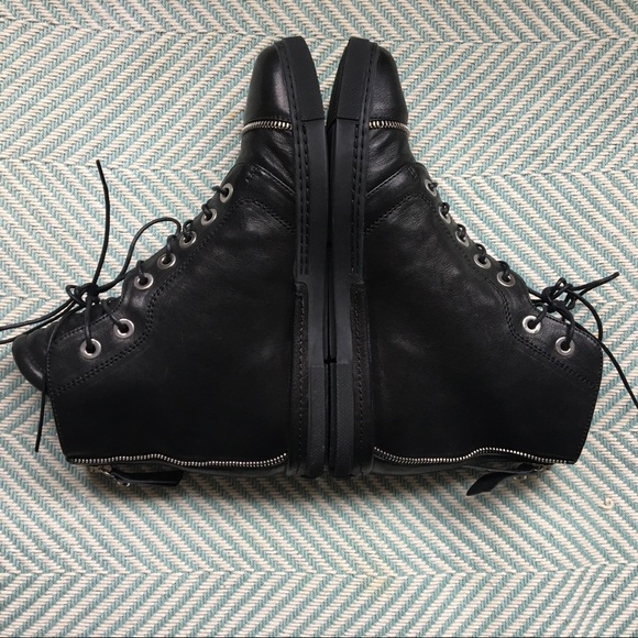 Stuart Weitzman Zipit High Top Sneakers - Picture 2 of 8